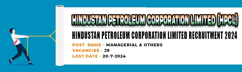 HPCL Various Posts Recruitment Notifications 2024