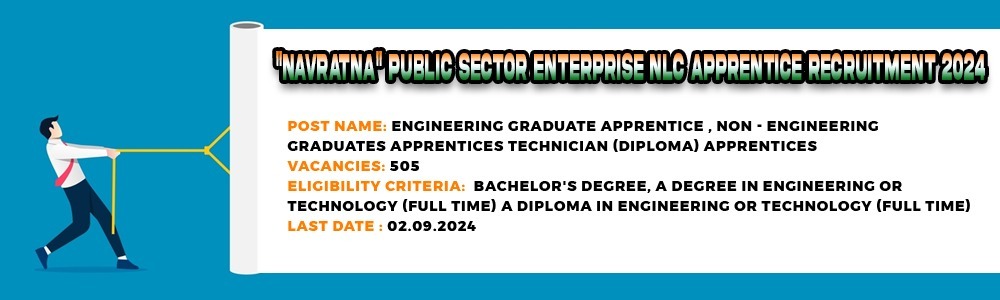 NLC Apprentice Recruitment 2024