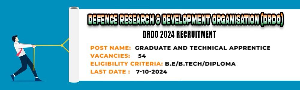 DRDO Recruitment 2024